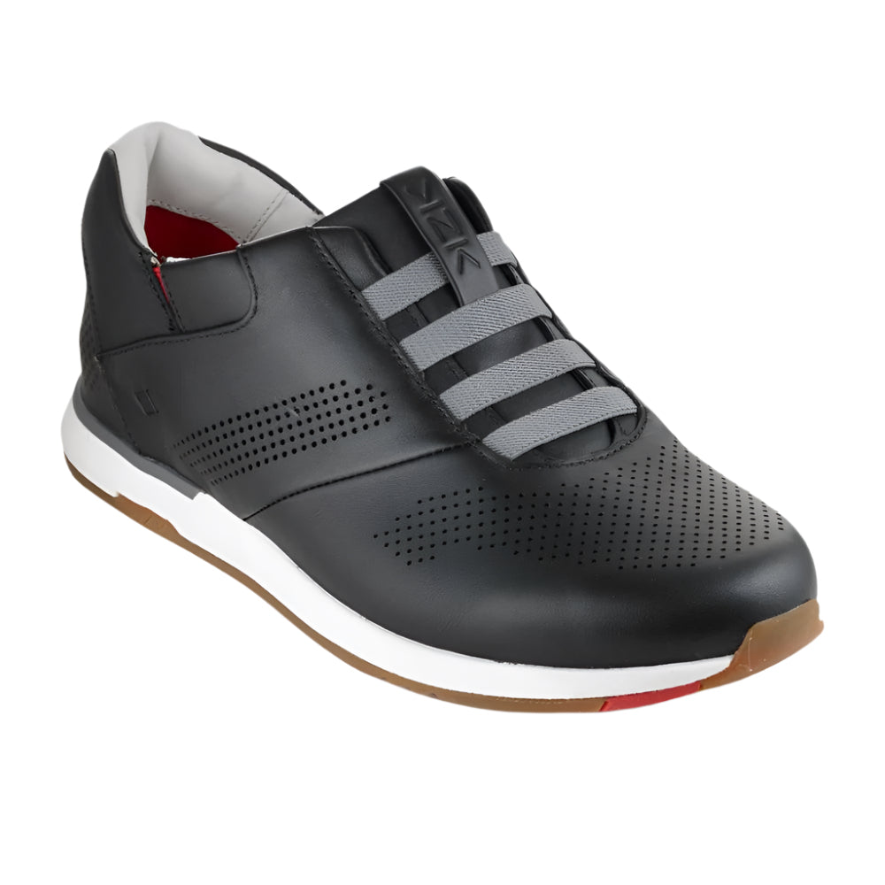 Kizik Men's Boston Black Leather