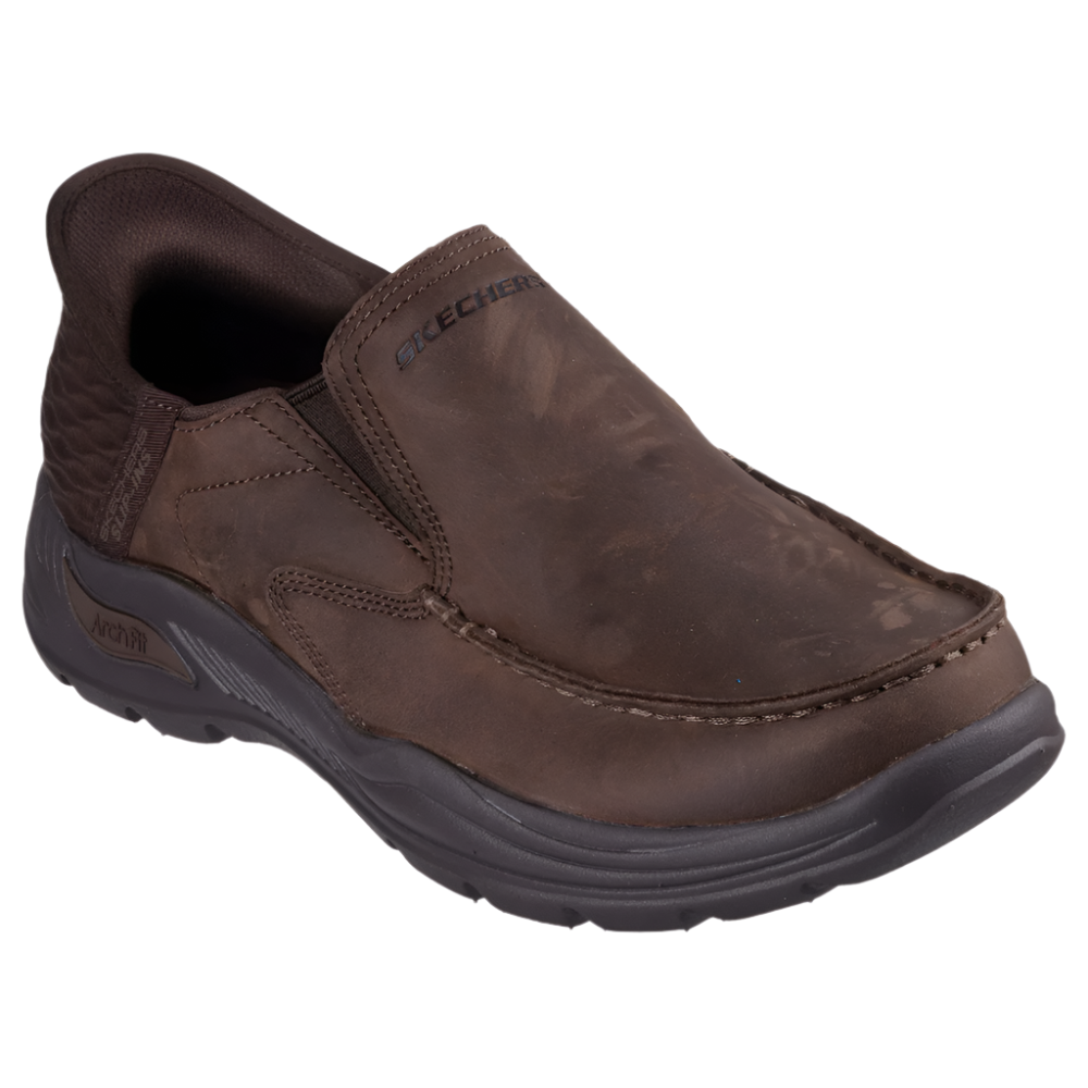 Skechers Men's Arch Fit Motley - Milo Hands-Free Cocoa