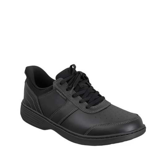 Orthofeet Men's Pierre Hand-Free Sneaker Black
