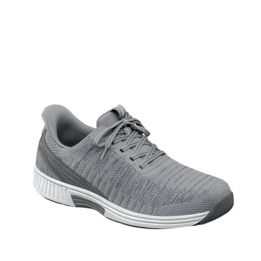 Orthofeet Men's Yari Hands-Free Sneaker Gray