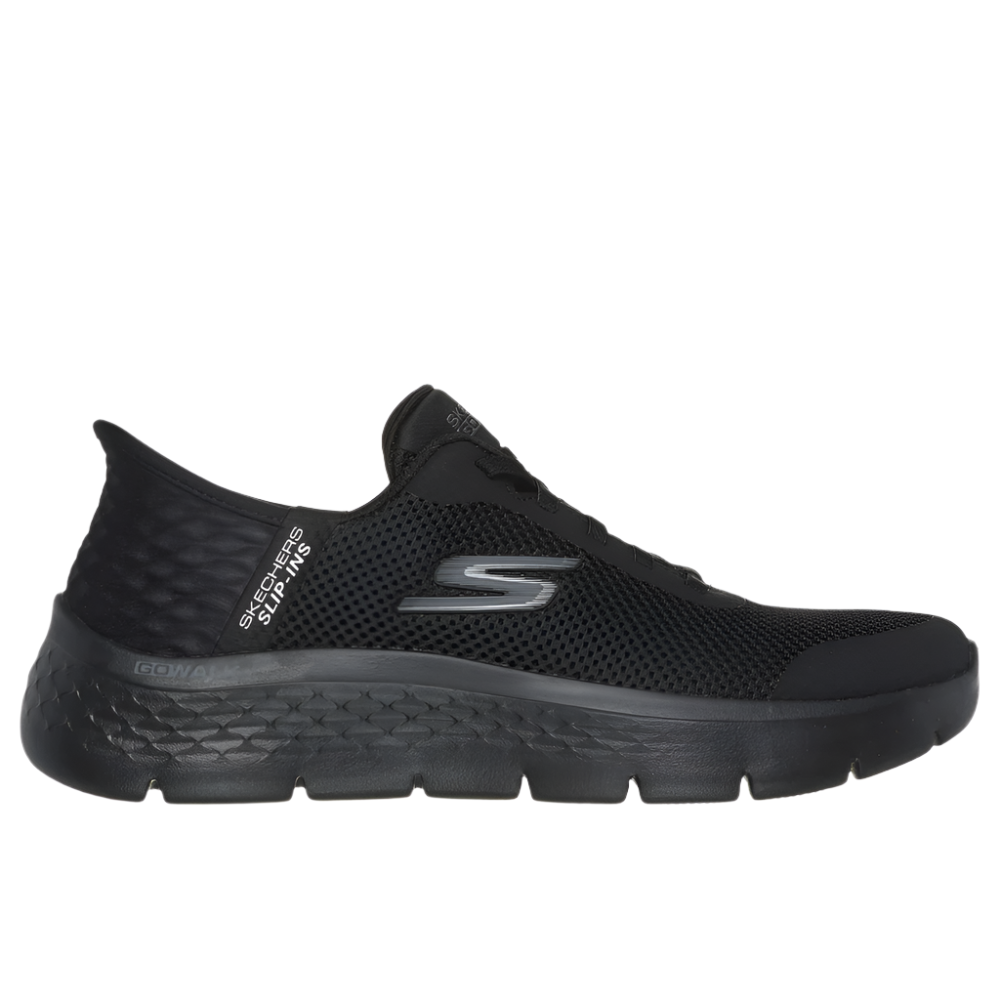 Skechers Women's GO WALK Flex - Grand Entry Slip-Ins Black / Black Wide