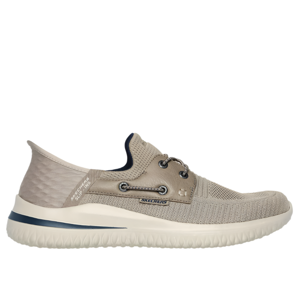 Skechers Men's Delson 3.0 - Roth Slip-Ins Navy, Taupe