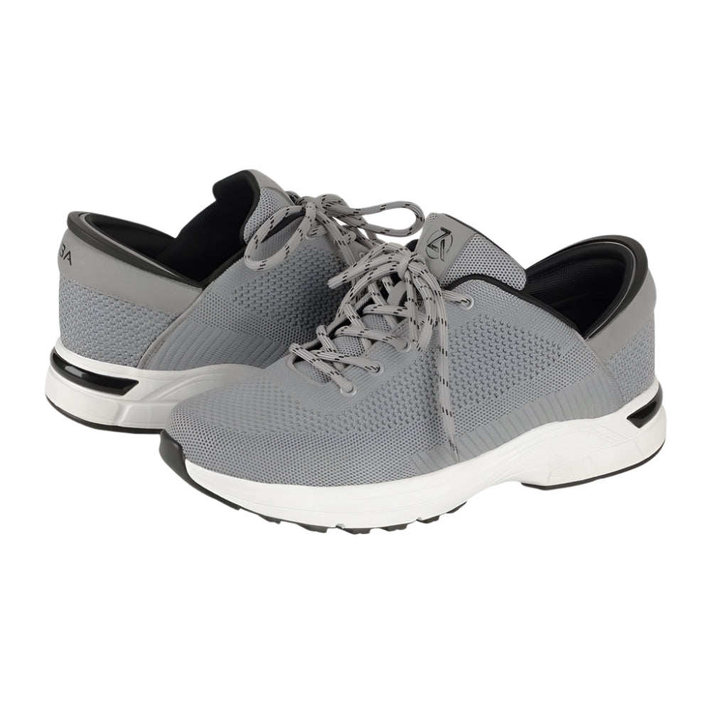 Zeba Men's Stone Gray Sneaker Extra Wide