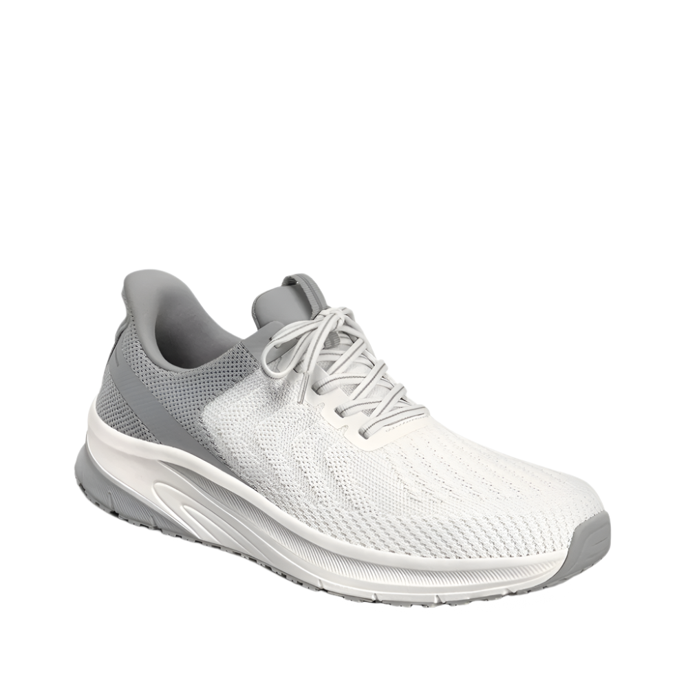 Orthofeet Men's Tilos Hands-Free Sneaker White