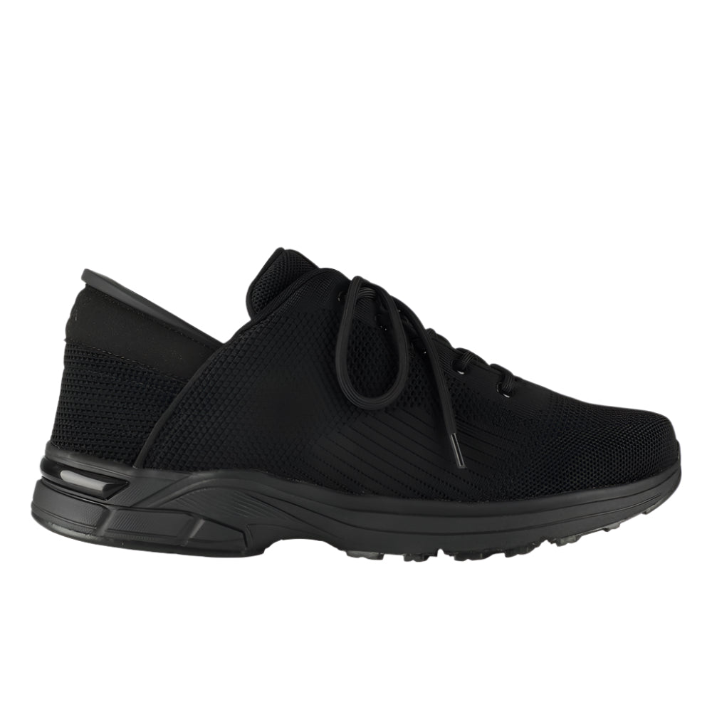 Zeba Men's Jet Black Sneaker