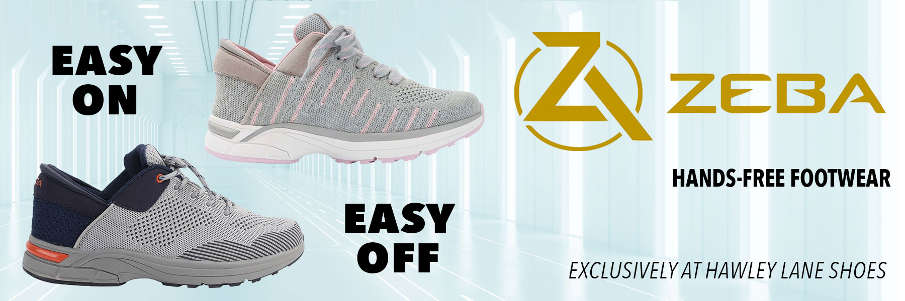 Zeba Shoes at Hands Free Shoe Store